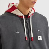 Arsenal x A-COLD-WALL* Match Day Hoodie Hoodie unisex detail view 4 | Dash Racegear — A-COLD-WALL Arsenal sweatshirt fusing performance and modern aesthetics