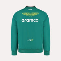 Aston Martin F1 2025 Team Bomber Jacket Bomber Jacket unisex detail view 3 | Dash Racegear — Aston Martin Formula 1 2025 Bomber Jacket – Racing-Inspired