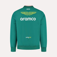 Aston Martin F1 2025 Team Bomber Jacket Bomber Jacket unisex detail view 3 | Dash Racegear — Aston Martin Formula 1 2025 Bomber Jacket – Racing-Inspired