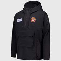 Aston Villa adidas Spezial Smock Jacket Jacket unisex detail view 2 | Dash Racegear — Adidas Spezial Aston Villa smock jacket blending sport and style