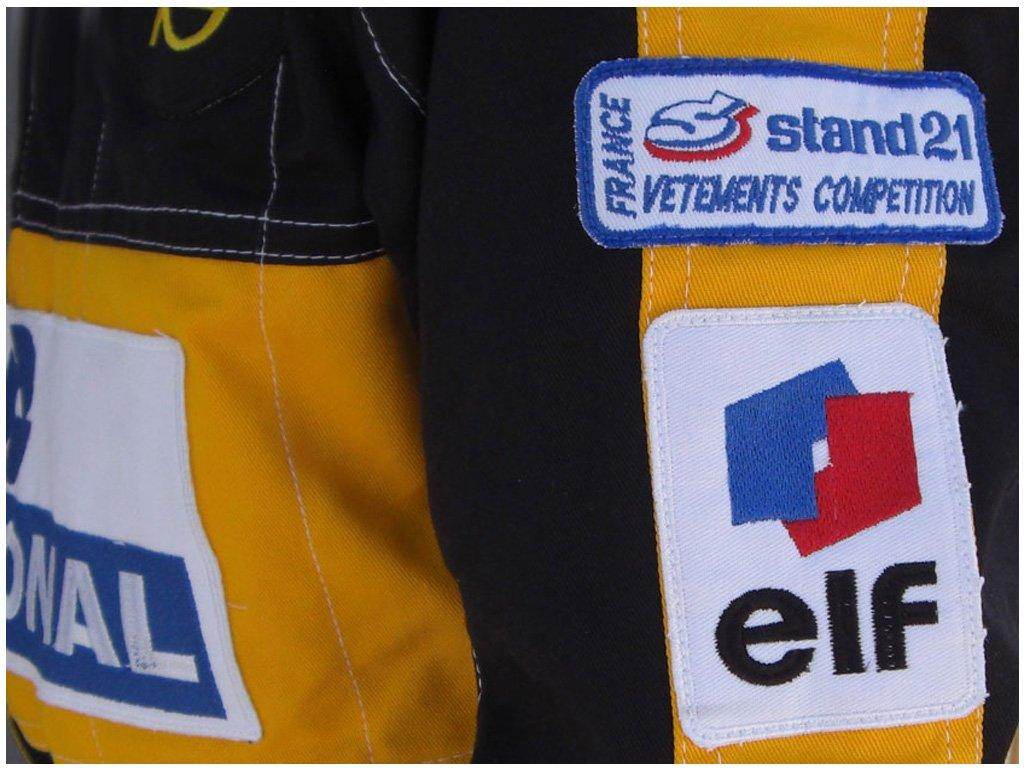 Ayrton Senna 1985 F1 Racing Suit Replica / Team Lotus - Dash Racegear Store