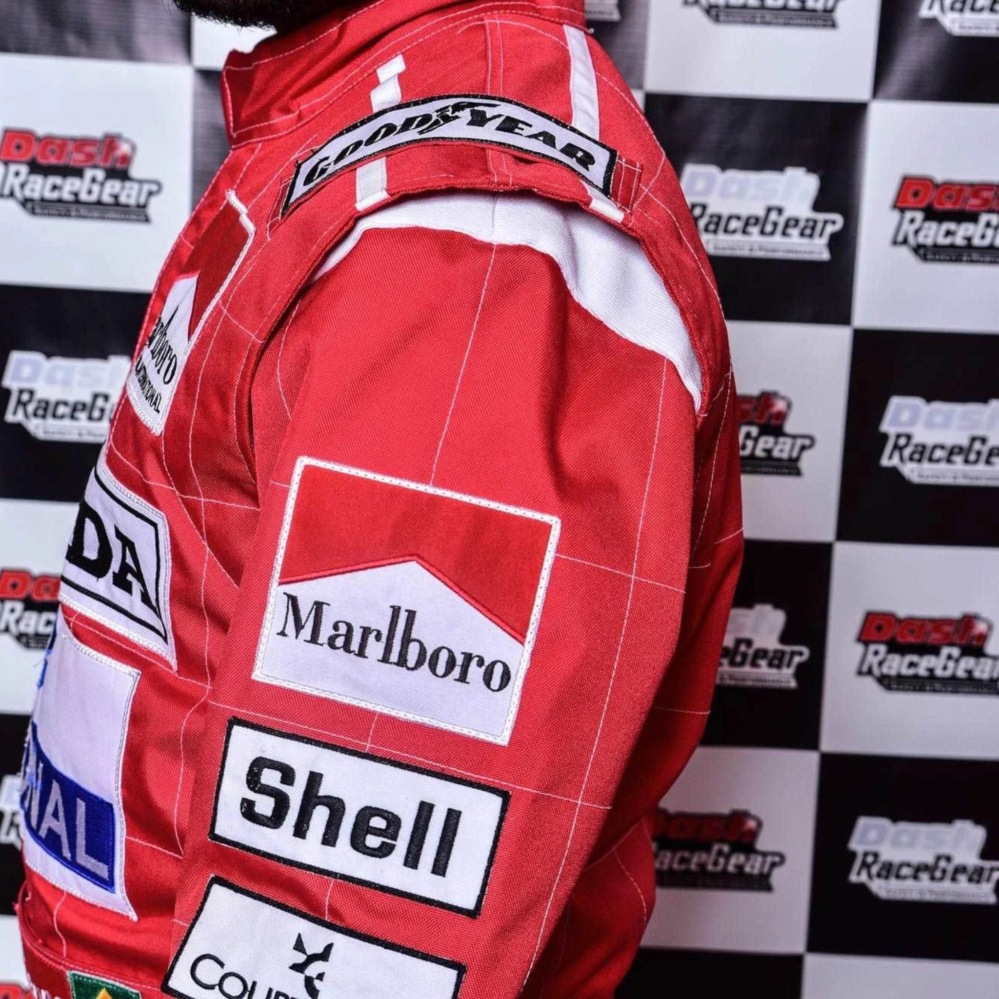 Ayrton Senna 1991 United States GP Race Suit - Dash Racegear Store