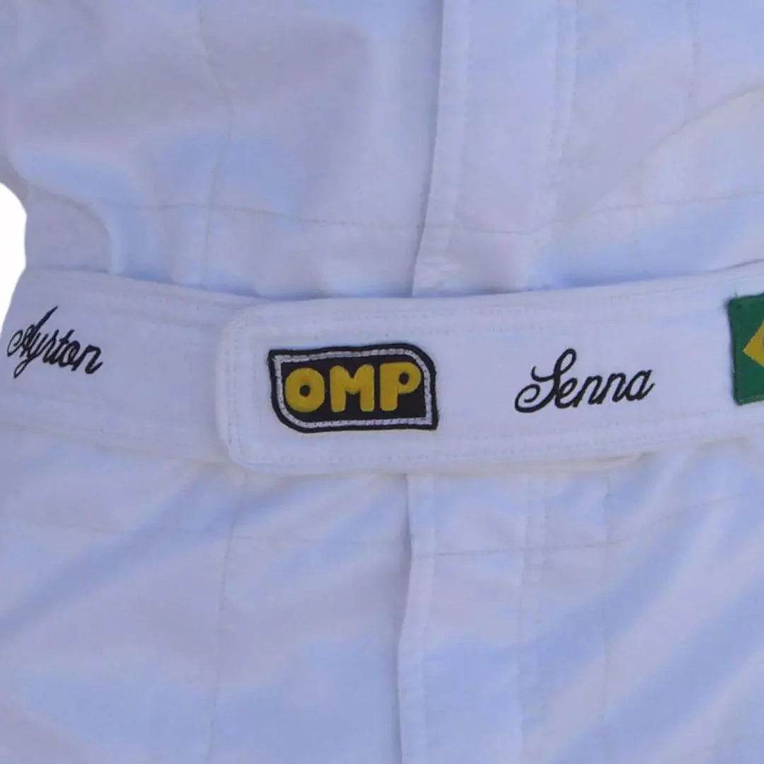 Ayrton Senna 1993 PARIS BERCY Replica Racing Suit - Dash Racegear Store