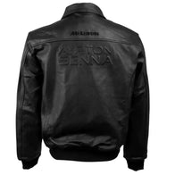 Ayrton Senna McLaren Leather Jacket Three Times World Champion | Dash Racegear