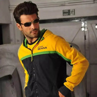 Ayrton Senna Zip Hoodie Helmet | Dash Racegear