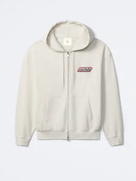 Jungkook x Calvin Klein Hoodie Hoodie unisex detail view 4 | Dash Racegear — A black zip-up hoodie combining Calvin Klein branding with Jungkook inspired fashion influence.