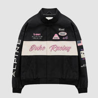 BWT Alpine Formula One Team x Duke x Dexter Racing Jacket Jacket unisex front product view | Dash Racegear — BWT Alpine Formula One Jacket – Duke x Dexter Motorsport Fashion