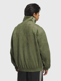 Adidas Ba Sing Se Jacket – Chinese New Year Jacket 2025/26 Jacket unisex detail view 5 | Dash Racegear — Adidas Ba Sing Se 25/26 Chinese New Year suede leather jacket, designed unisex with smooth texture and festival-inspired aesthetic