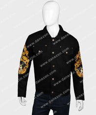 Bad Boys for Life Mike Lowrey Jacket Jacket men front product view | Dash Racegear — Mike Lowrey Bad Boys for Life Will Smith Black Jacket