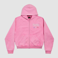 Balenciaga Pink Hoodie Hoodie unisex front product view | Dash Racegear — Trendy pink hoodie from Balenciaga collection