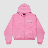 Balenciaga Pink Hoodie Hoodie unisex front product view | Dash Racegear — Trendy pink hoodie from Balenciaga collection