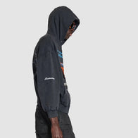 Balenciaga x Automobili Lamborghini Zip-up Hoodie Hoodie unisex detail view 4 | Dash Racegear — Exclusive Balenciaga and Lamborghini Zip-up Hoodie