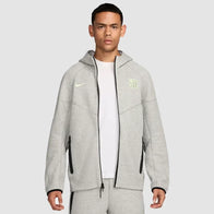 Nike FC Barcelona Tech Fleece Hoodie Hoodie unisex detail view 2 | Dash Racegear — Enjoy the perfect blend of style and warmth with the Nike FC Barcelona Tech Fleece hoodie.