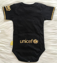 Barcelona 1st Away Jersey black - baby & toddler shirt image 2