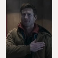 The Running Man Glen Powell Carhartt Jacket Jacket unisex detail view 2 | Dash Racegear — Carhartt Workwear Jacket – Worn by Glen Powell in The Running Man