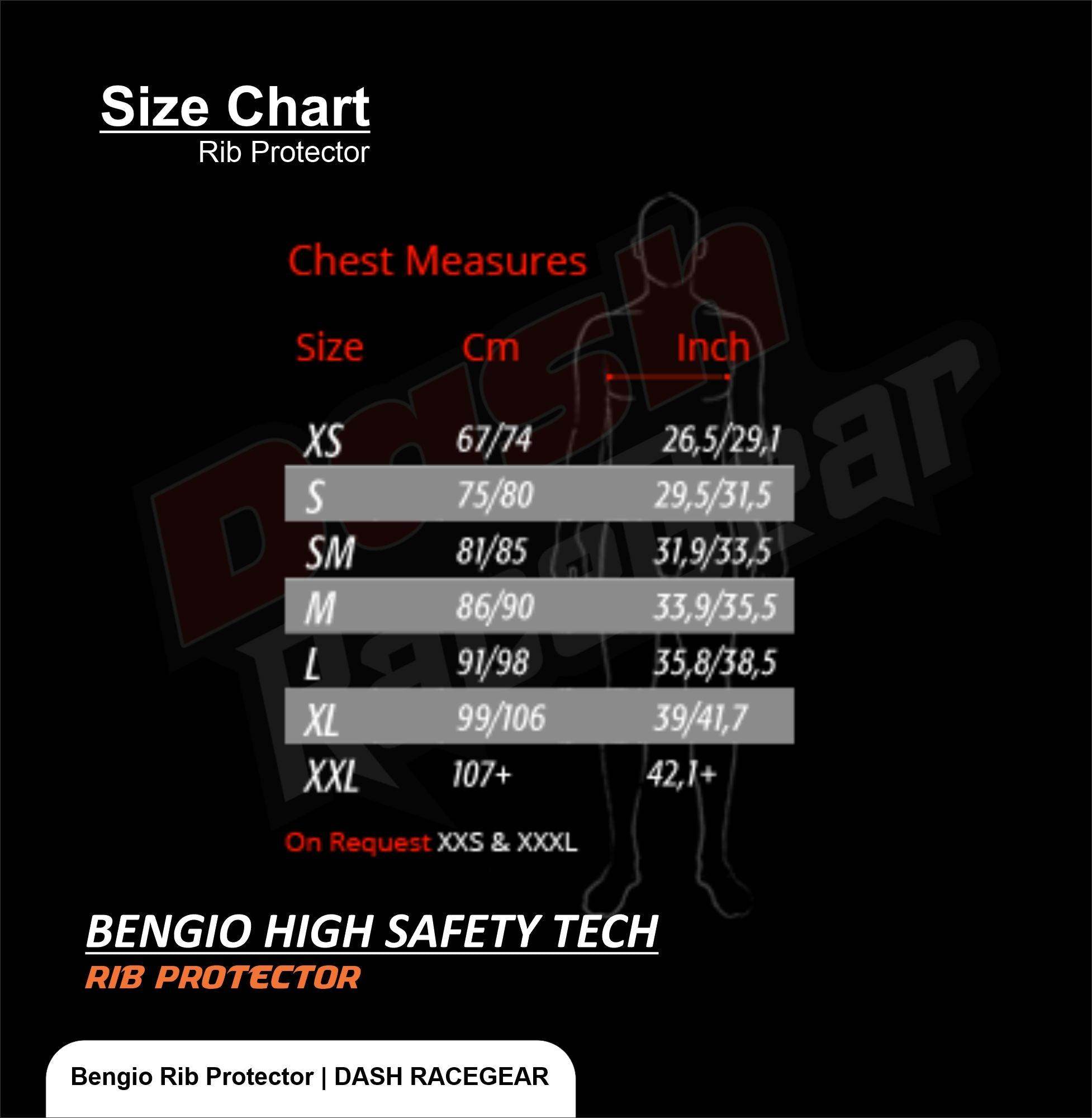 Bengio Bumper Standard Rib Protector - Dash Racegear Store