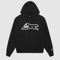 Billionaire Boys Club Running Dog Hoodie Hoodie unisex front product view | Dash Racegear — "Billionaire Boys Club Outerwear – Running Dog Streetwear Hoodie