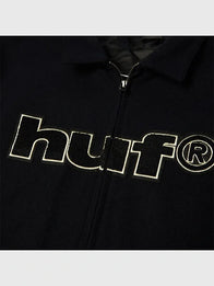 Disney x HUF Mickey Worldwide Tour Varsity Jacket Varsity Jacket unisex detail view 5 | Dash Racegear — Cozy and stylish Mickey Worldwide Tour Varsity Jacket by Disney x HUF
