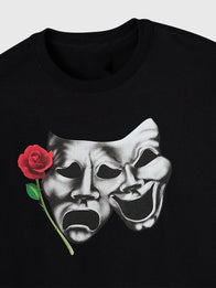 OVO Phantom Long-Sleeve T-Shirt Shirt unisex detail view 3 | Dash Racegear — OVO Phantom men’s long-sleeve T-shirt in bold monochrome look