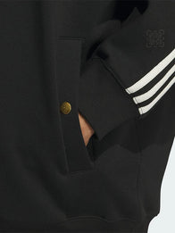 Adidas Chinese New Year SS26 Hoodie Hoodie unisex detail view 4 | Dash Racegear — Recreated Adidas LNY SS26 black unisex fleece hoodie with a smooth finish and versatile casual styling