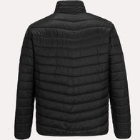 Mens Black Puffer Down Jacket Jacket men detail view 2 | Dash Racegear — Black Puffer Jacket