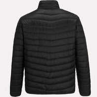 Mens Black Puffer Down Jacket Jacket men detail view 2 | Dash Racegear — Black Puffer Jacket