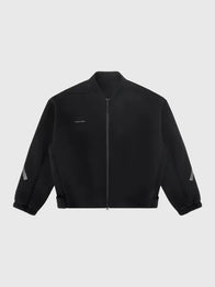 Adidas x Entire Studios Z.N.E. Bomber Jacket Bomber Jacket unisex detail view 3 | Dash Racegear — Adidas 2026 Z.N.E. x Entire Studios black bomber jacket, full-zip style with clean silhouette for urban outfits.