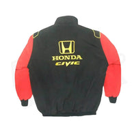 Black and Red Honda Civic Nascar Racing Jacket | Dash Racegear