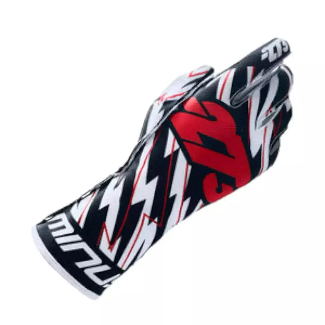 BLITZ Black/White/Red | DASH RACEGEAR