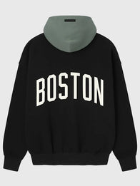 Boston Celtics Fear of God x NBA Sport Hoodie Hoodie unisex detail view 2 | Dash Racegear — Street-meets-sport style in the Celtics Fear of God hoodie
