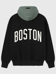 Boston Celtics Fear of God x NBA Sport Hoodie Hoodie unisex detail view 2 | Dash Racegear — Street-meets-sport style in the Celtics Fear of God hoodie