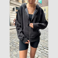 Brandy Melville Christy Hoodie Hoodie unisex detail view 2 | Dash Racegear — Relax in the oversized comfort of the Brandy Melville Christy Hoodie, ideal for everyday wear.