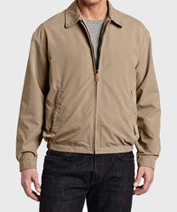 Breaking Bad Walter White Jacket Jacket unisex front product view | Dash Racegear — Breaking Bad Khaki Cotton Jacket