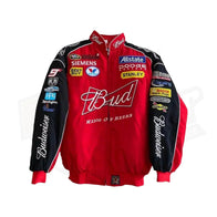 Budweiser Black F1 Retro Racing Jacket | Dash Racegear