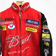 Budweiser F1 Official Embroidered Racing Jacket | Dash Racegear