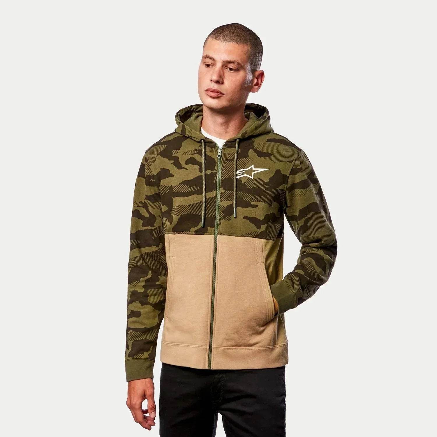 CAMO BLOCK HOODIE - Dash Racegear Store