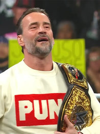 CM Punk Sweatshirt Sweatshirt unisex detail view 4 | Dash Racegear — CM Punk WWE Inspired Beige Sweatshirt