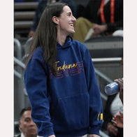 Caitlin Clark Indiana Fever Hoodie Hoodie unisex detail view 2 | Dash Racegear — WNBA Edition Hoodie – Caitlin Clark and Fever Style