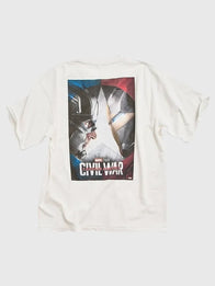 JOURNAL STANDARD Relume x Captain America T-Shirt Shirt unisex detail view 2 | Dash Racegear — White Journal Standard x Marvel Captain America Civil War T-Shirt with a comfortable silhouette and bold cinematic design appeal.