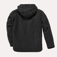 Mens Black Hooded Carhartt Jacket Jacket unisex detail view 4 | Dash Racegear — Carhartt windproof black jacket with hood