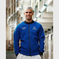 Carlos Alcaraz Laver Cup 2025 Blue Jacket Jacket unisex front product view | Dash Racegear — Carlos Alcaraz Laver Cup 2025 fan jacket
