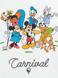 Carnival Golf x Disney Group Shot T-Shirt Shirt unisex detail view 5 | Dash Racegear — Disney Group Shot Carnival Golf T-shirt showcasing a relaxed silhouette and modern everyday versatility.