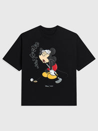Carnival Golf x Disney Shank Swing OVS T-Shirt Shirt unisex front product view | Dash Racegear — Carnival Golf x Disney 2026 Shank Swing OVS Unisex Black T-Shirt