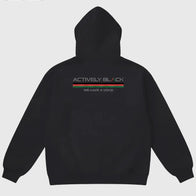Actively Black x Cecil Williams Hoodie Hoodie unisex detail view 2 | Dash Racegear — Actively Black Cecil Williams Signature Hoodie
