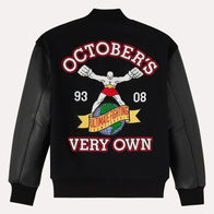 OVO x UFC Championship Varsity Jacket Varsity Jacket unisex detail view 10 | Dash Racegear — UFC Street Style – OVO Collab Varsity Jacket Look