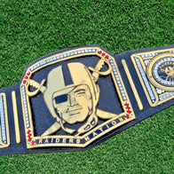 Super Bowl Las Vegas Raiders NFL Championship Title Belt - 4 | Dash Racegear