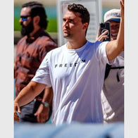 Charlie Kirk Freedom T-Shirt Shirt unisex detail view 2 | Dash Racegear — Charlie Kirk Freedom Inspired Cotton T-Shirt