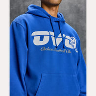 OVO x Chelsea FC Blue Hoodie Hoodie unisex detail view 5 | Dash Racegear — Chelsea FC blue hoodie by OVO with clean pullover design