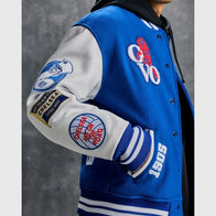 OVO x Chelsea FC Varsity Jacket Varsity Jacket unisex detail view 5 | Dash Racegear — Statement varsity jacket from OVO and Chelsea FC collaboration