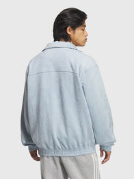 Adidas Chinese New Year Jacket Jacket unisex detail view 12 | Dash Racegear — This Adidas Chinese New Year Sky Blue Jacket 2026 showcases celebratory accents, perfect for fashion fans wearing it day to night.